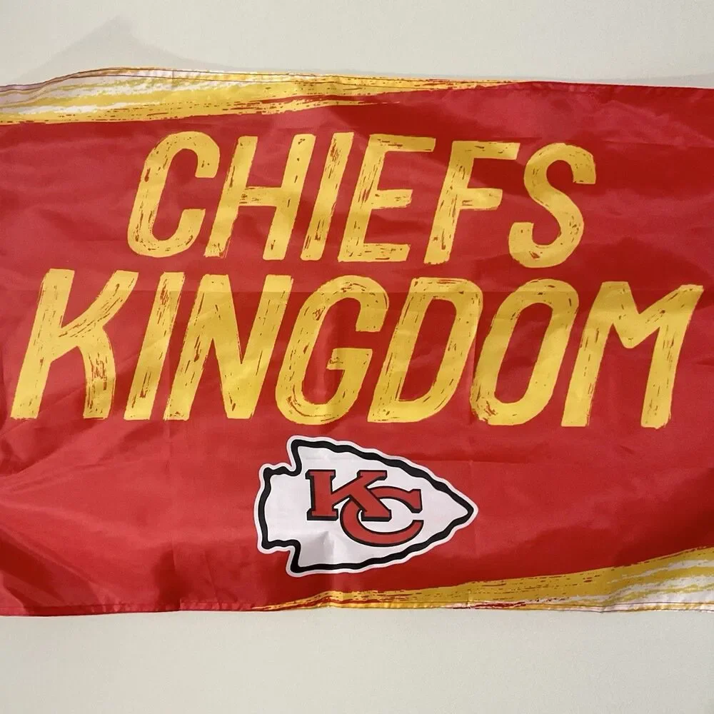 Chiefs Flag 2021 Kansas City KC Chiefs Kingdom Red Friday Flag McDonalds